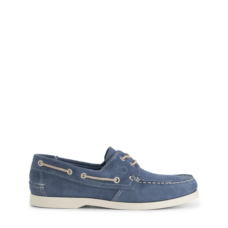 Krokvag Herren - Bootsschuhe - Wildleder - Blau