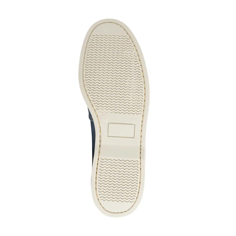 Krokvag Herren - Bootsschuhe - Wildleder - Blau