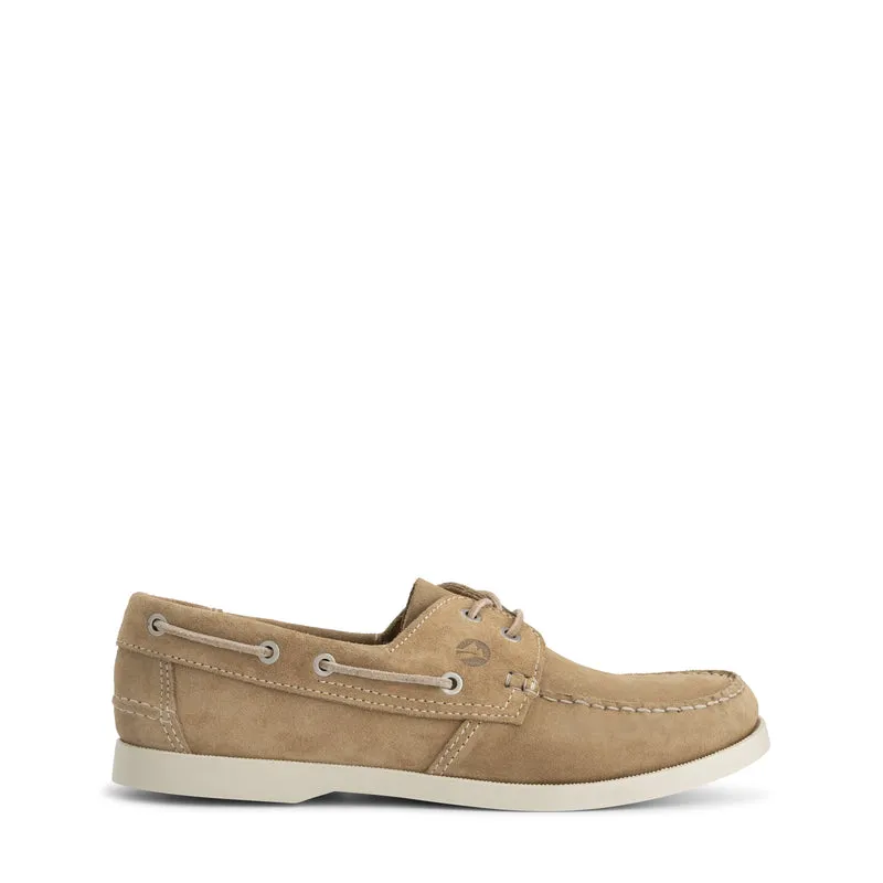 Krokvag Herren - Bootsschuhe - Wildleder - Hellbraun