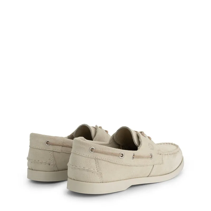 Krokvag Herren - Bootsschuhe - Wildleder - Sand
