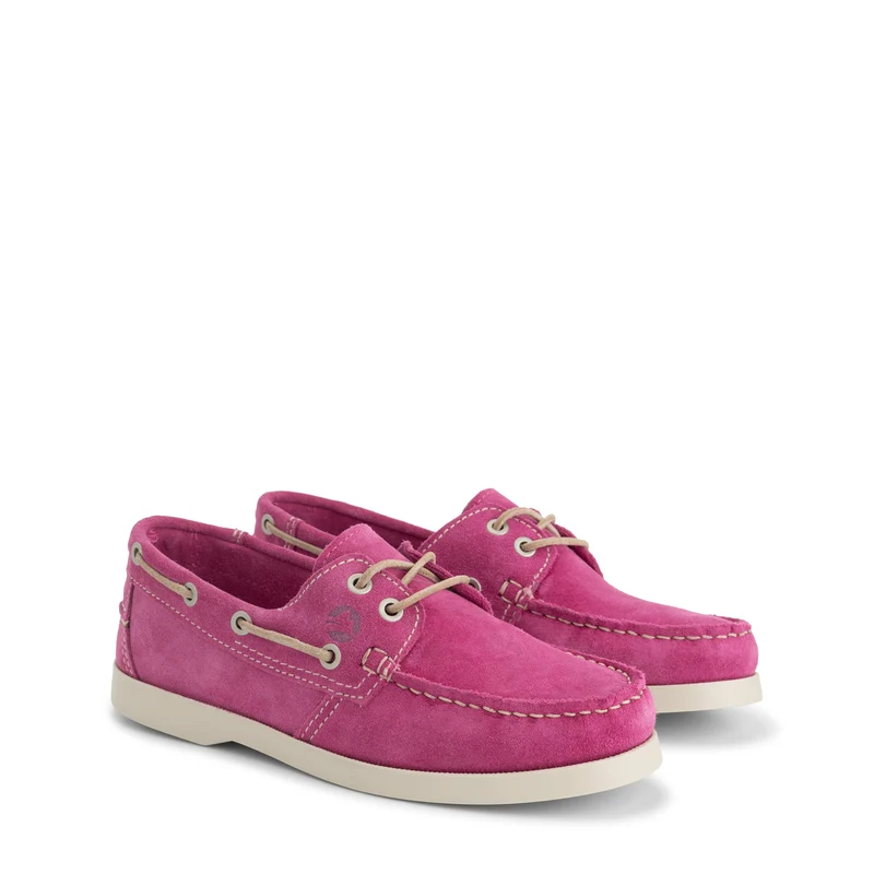 Kajaani Damen - Bootsschuhe - Wildleder - Rosa