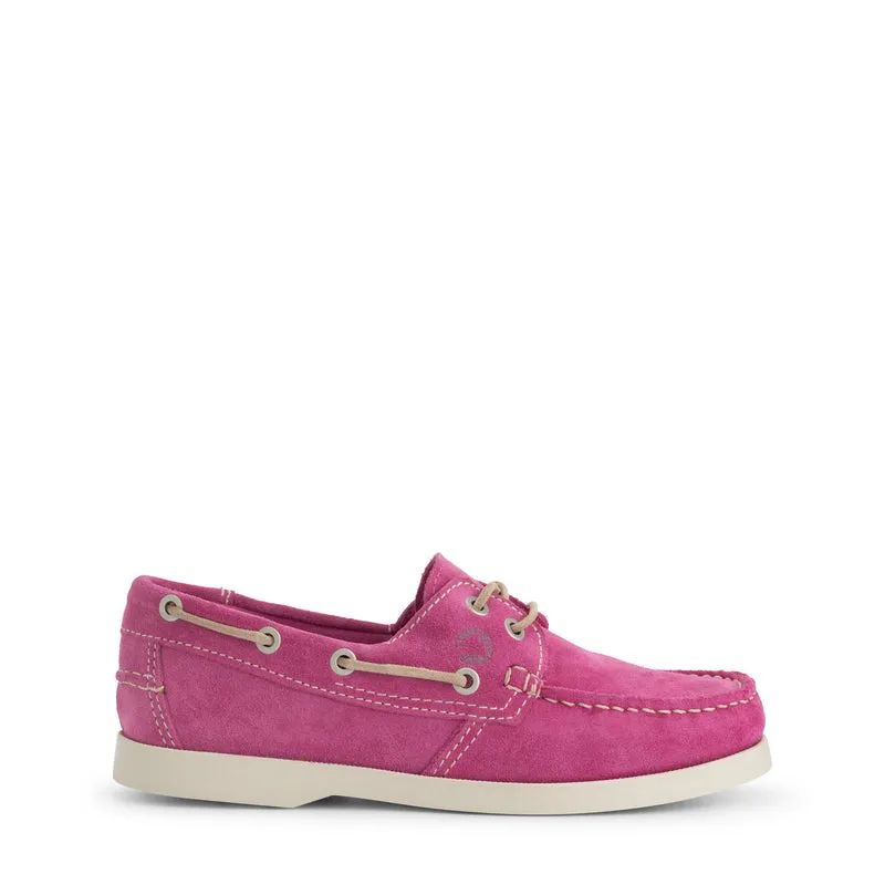 Kajaani Damen - Bootsschuhe - Wildleder - Rosa