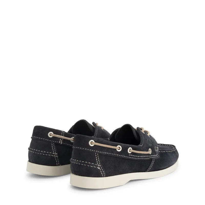 Kajaani Damen - Bootsschuhe - Wildleder - Navy