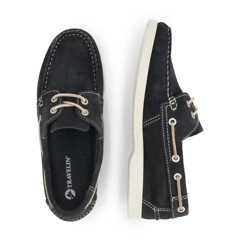 Kajaani Damen - Bootsschuhe - Wildleder - Navy