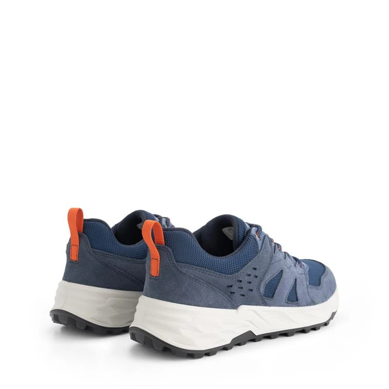 Praesto Herren - Niedrige Wanderschuhe - Wasserdicht - Blau