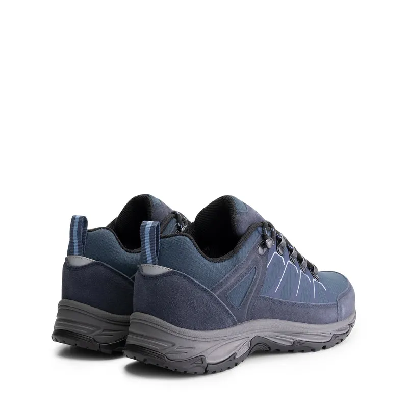 Lonstrop Damen - Niedrige Wanderschuhe - Wasserdicht - Blau