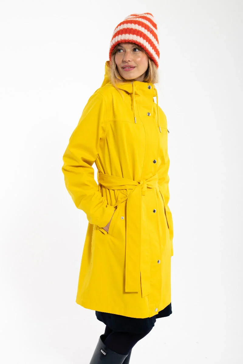 Danefae Regenjas Dames Danerainlover Dark Yellow