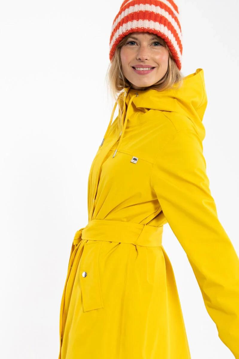 Danefae Regenjas Dames Danerainlover Dark Yellow