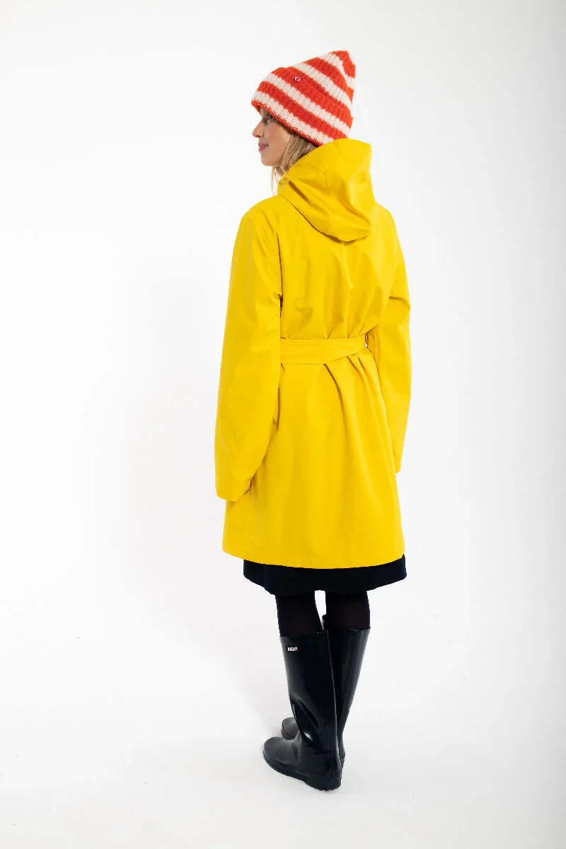 Danefae Regenjas Dames Danerainlover Dark Yellow