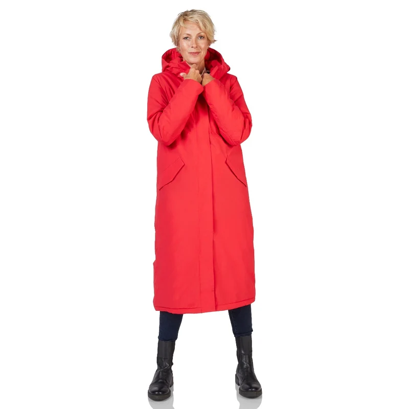 Happy Rainy Days Winter Regenjas Dames Vancouver Rood