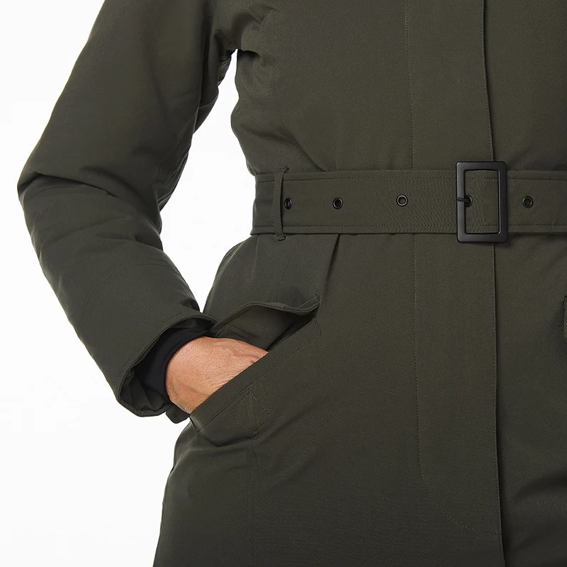 Happy Rainy Days Winterparka Dames Calgary Groen *Laatste maat XXL*
