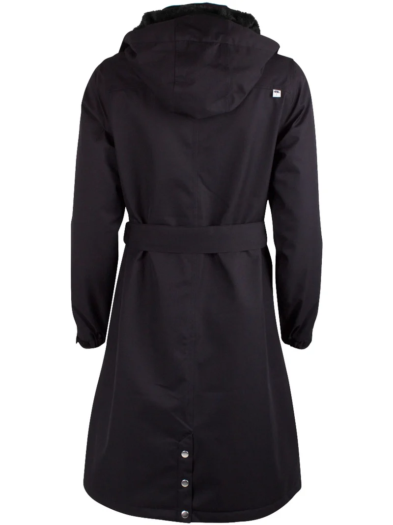 Danefae Winter Regenjas Dames Bornholm Zwart