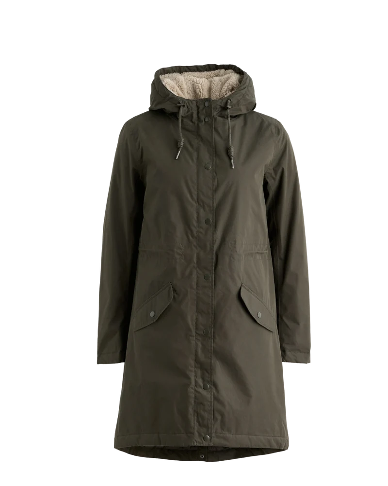 Seasalt Winter Parka Dames Plant Hunter Woodland