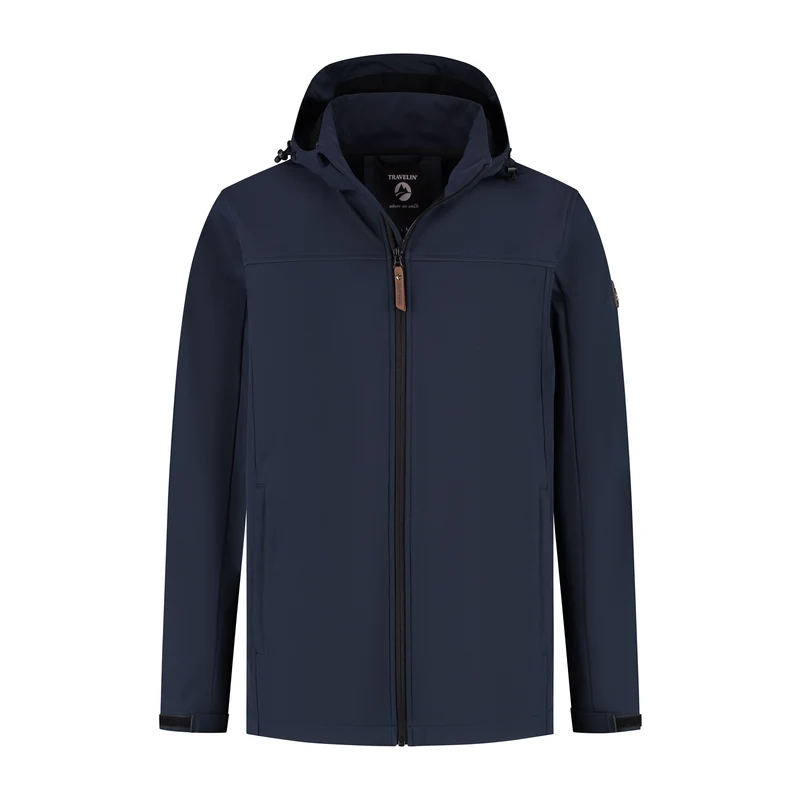 Mikkel Herren - Softshell-Jacke - Wasserdicht - Navy
