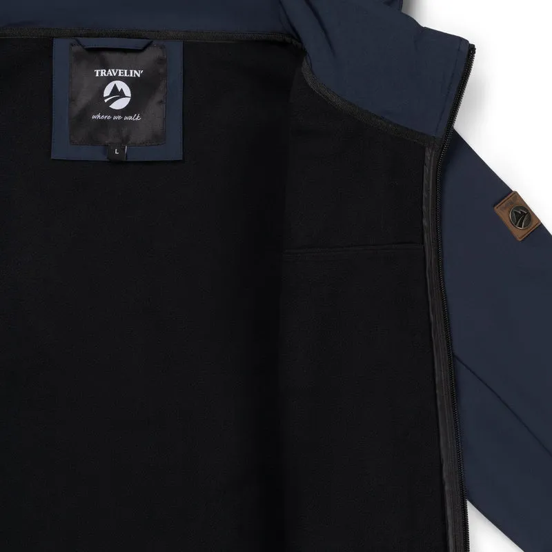 Mikkel Herren - Softshell-Jacke - Wasserdicht - Navy