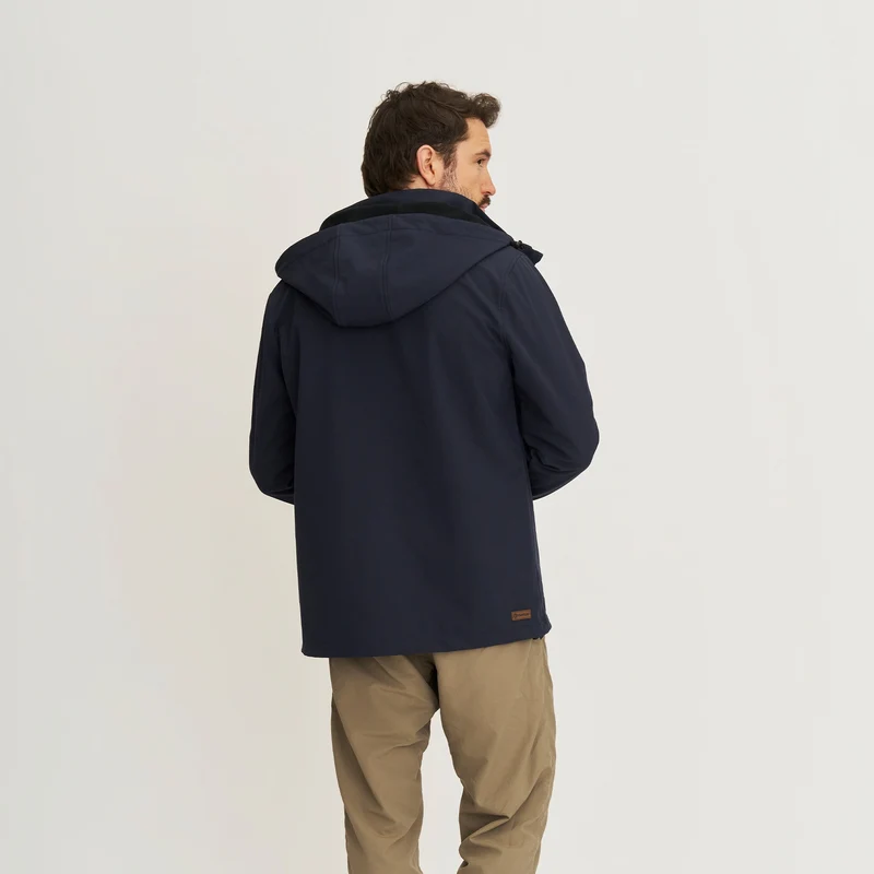 Mikkel Herren - Softshell-Jacke - Wasserdicht - Navy