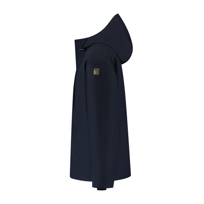 Lefi Herren - Hardshell-Jacke - Wasserdicht - Navy