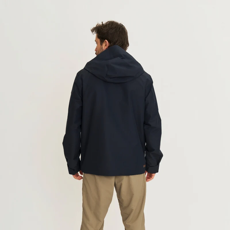 Lefi Herren - Hardshell-Jacke - Wasserdicht - Navy