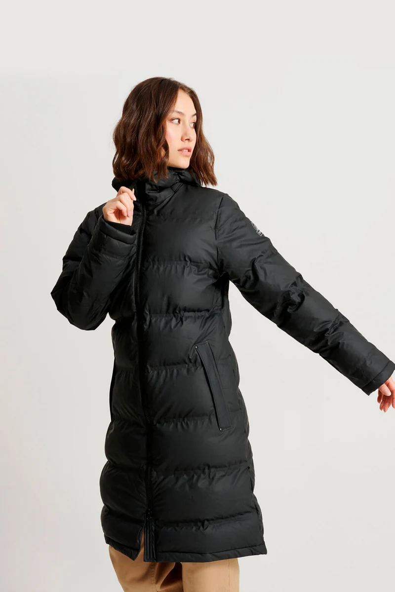 Tretorn Winterjas Dames Lumi Zwart *Laatste maten XS en M*