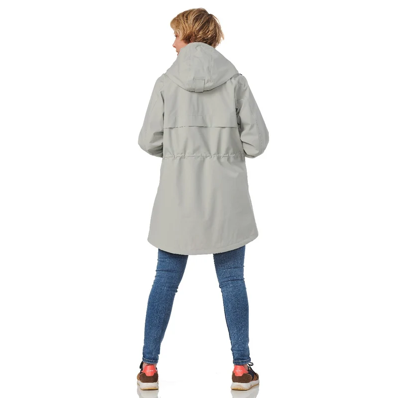 Happy Rainy Days Regenparka Dames Malaga Chalk *Laatste maten XS en XXL*