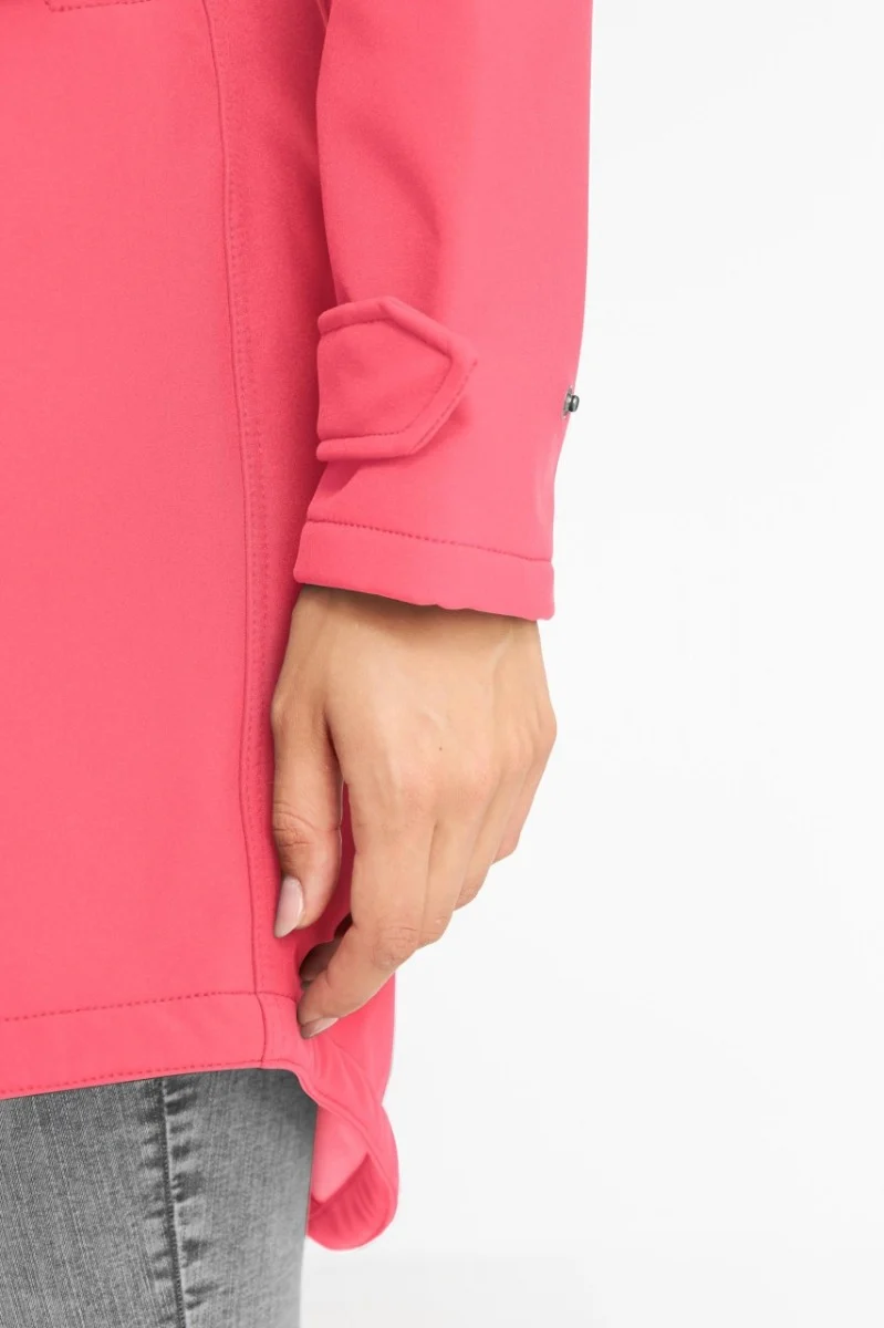 Derbe Softshell Regenjas Dames Roze Island Friese *LAATSTE maat 34*