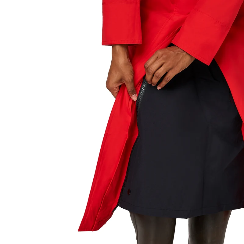 Happy Rainy Days Extra Lange Regenjas Montreal Rood