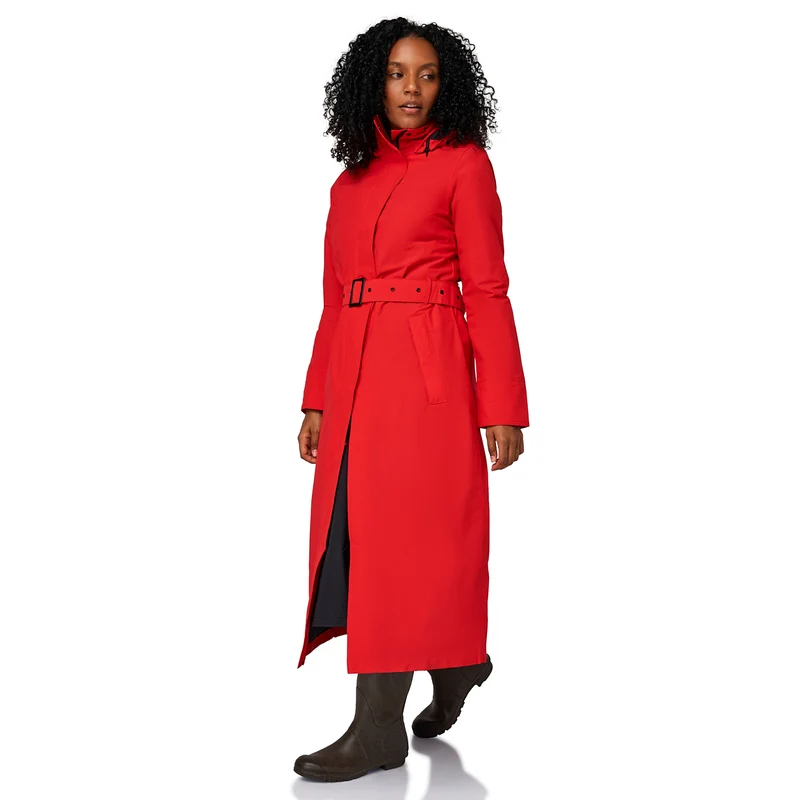 Happy Rainy Days Extra Lange Regenjas Montreal Rood