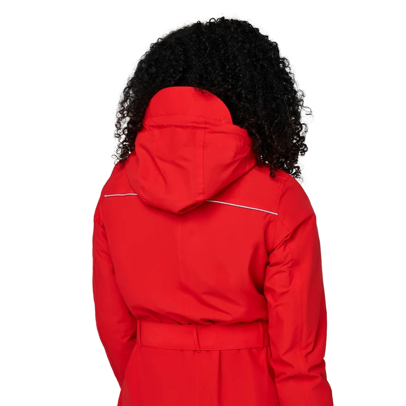 Happy Rainy Days Extra Lange Regenjas Montreal Rood