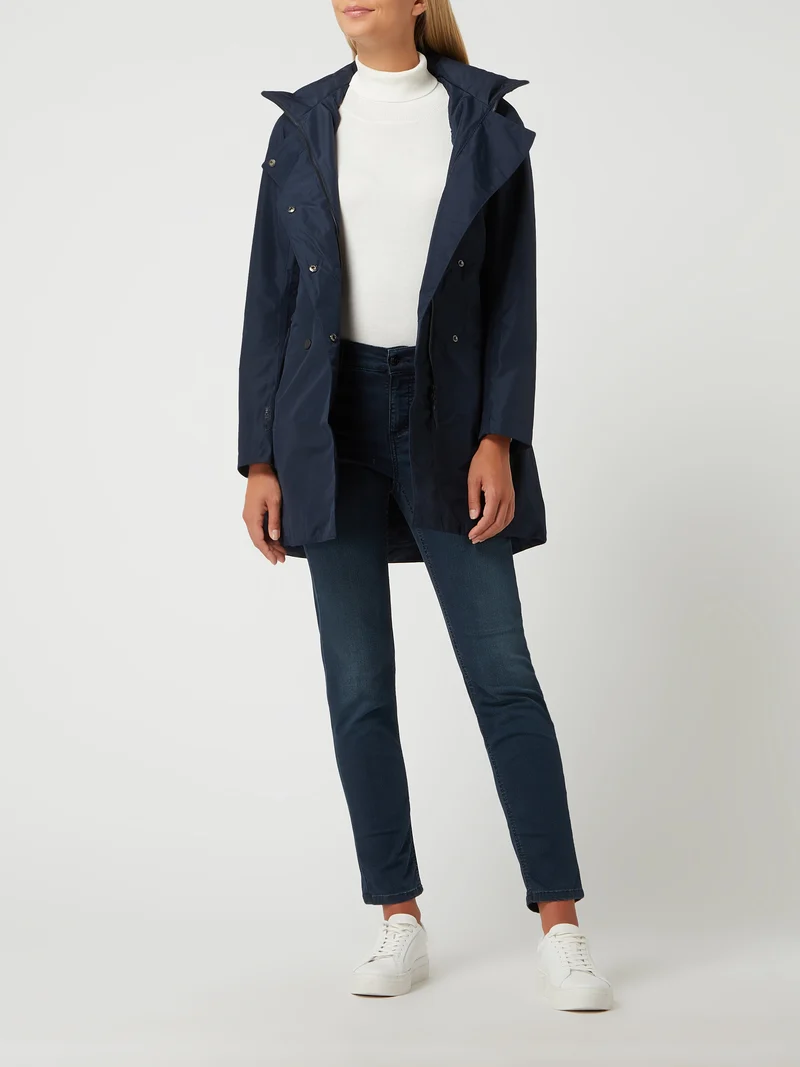 Helly Hansen Trenchcoat Gewatteerd Dames Welsey Blauw *Laatste maat XS*
