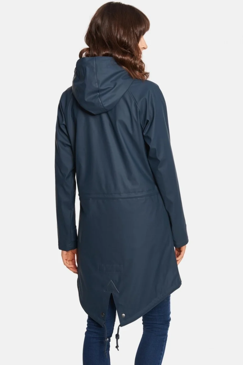 Derbe Regenjas Traveby Friese Fisher Dames Navy