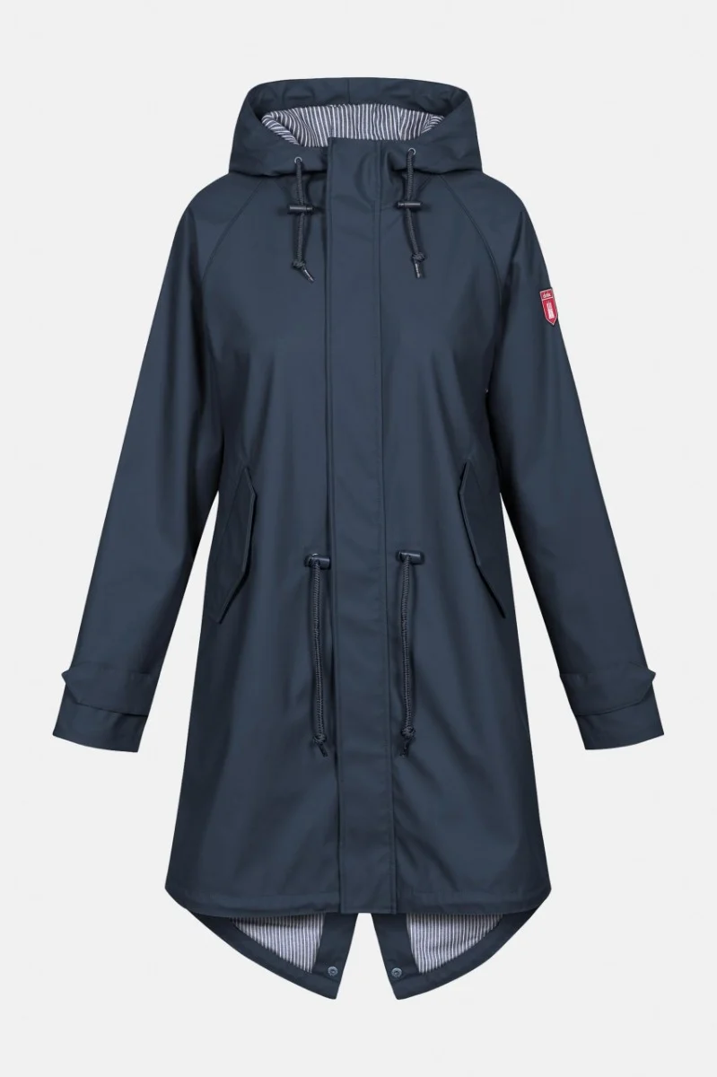 Derbe Regenjas Traveby Friese Fisher Dames Navy