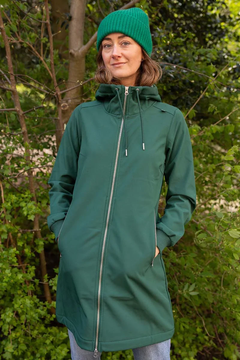 Danefae Softshell Regenjas Danejane Dark Khaki