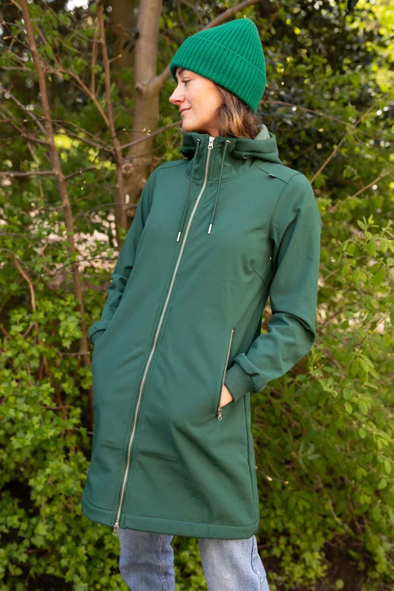 Danefae Softshell Regenjas Danejane Dark Khaki