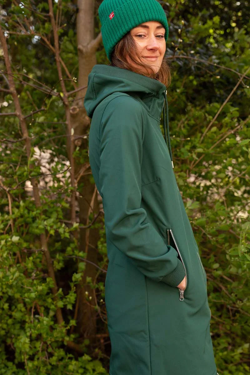 Danefae Softshell Regenjas Danejane Dark Khaki