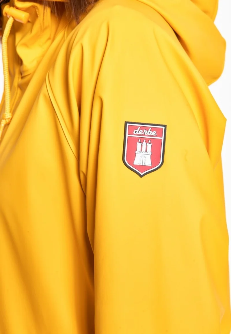 Derbe Regenjas Dames Traveby Friese Fisher Geel