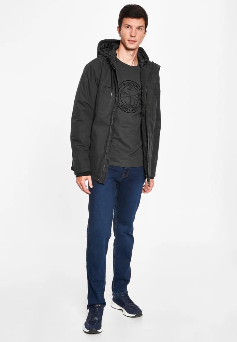 Derbe Winterjas Heren Grijs Valence *Laatste maat XXXL*