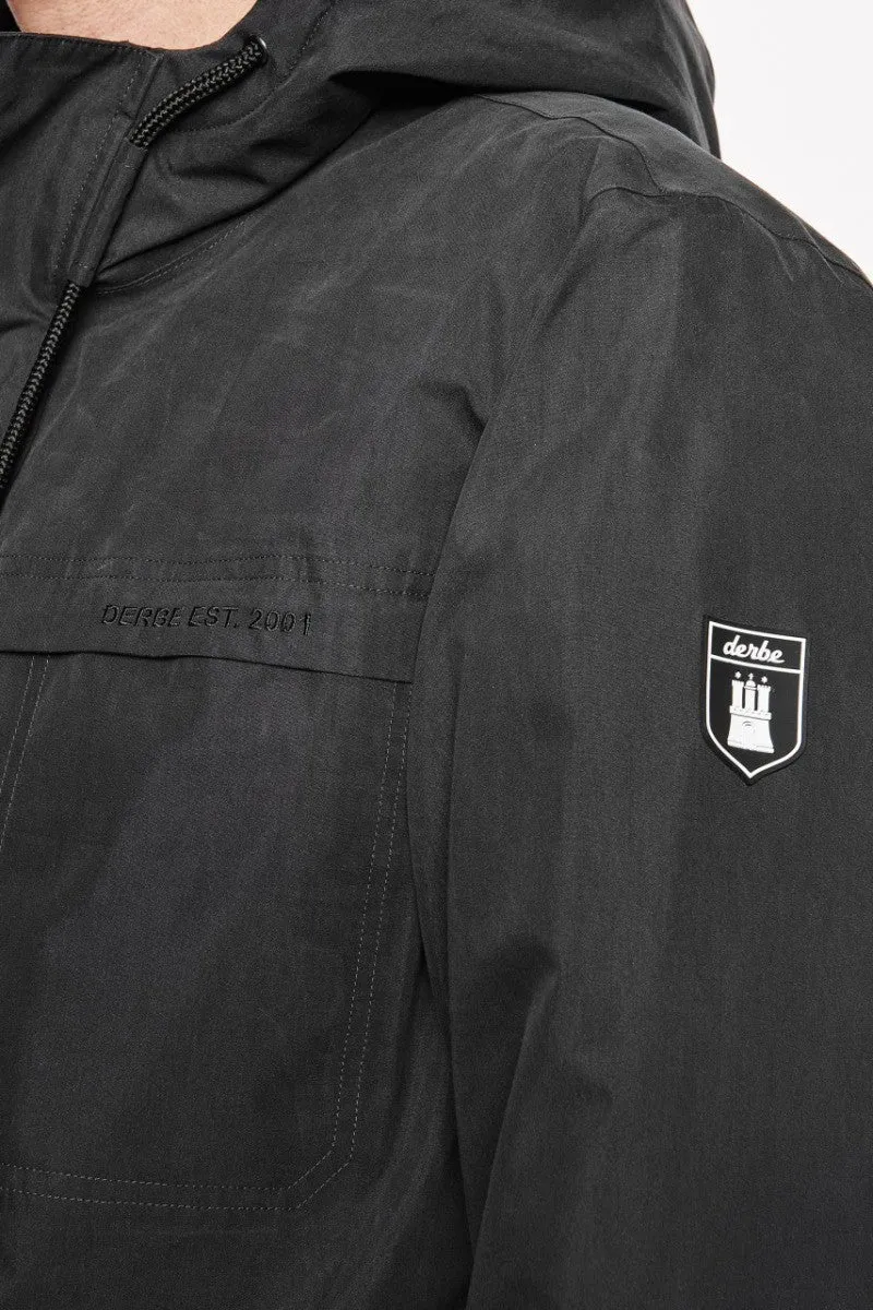 Derbe Winterjas Heren Grijs Valence *Laatste maat XXXL*
