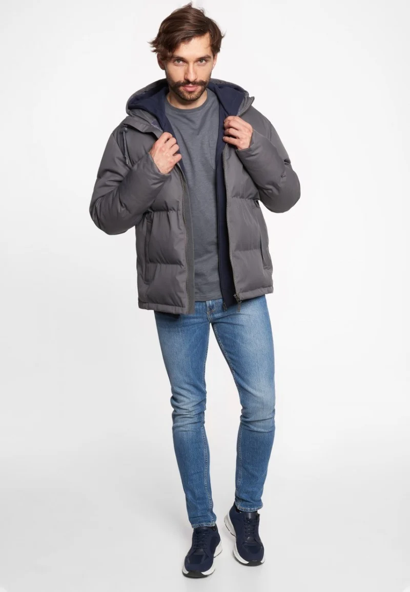 Derbe Winterjas Heren Stove- grijs *Laatste maten L en XXL*