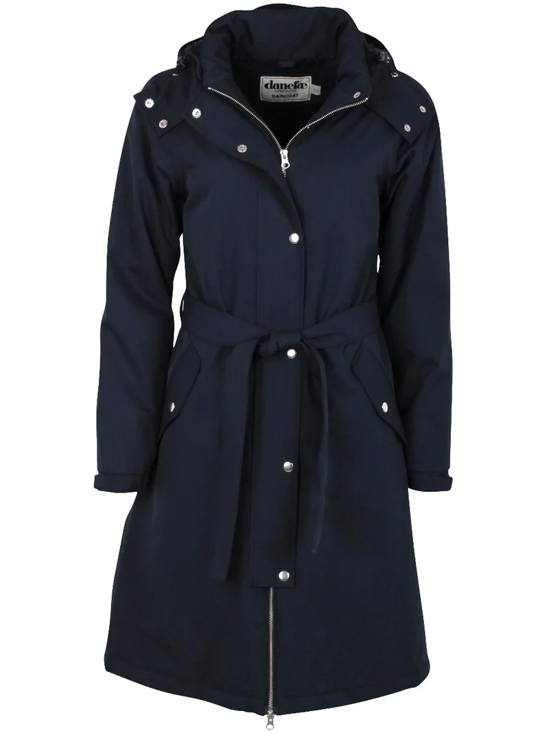 Danefae Winter Regenjas Dames Bornholm Donkerblauw
