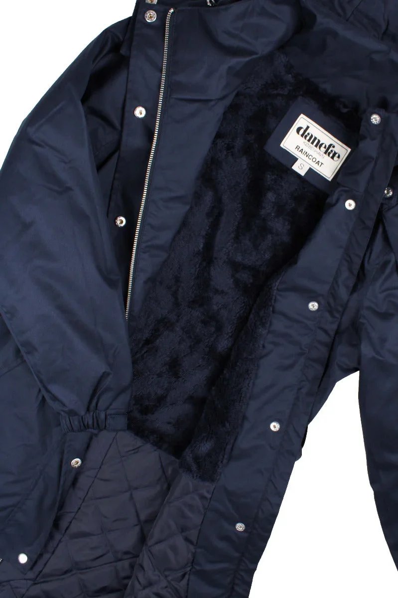 Danefae Winter Regenjas Dames Bornholm Donkerblauw