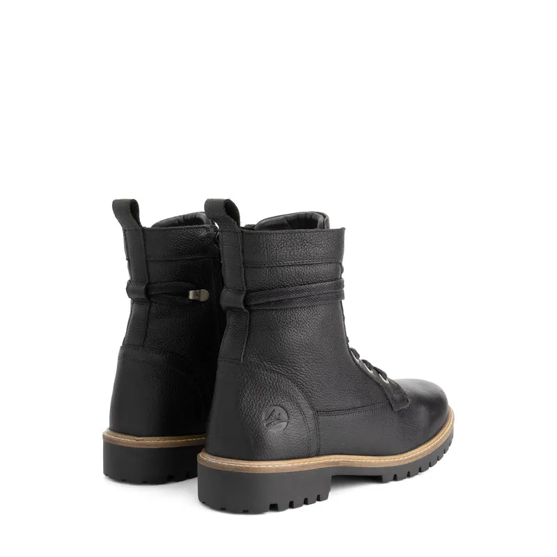 Trongsberg Herren - Schnürboots - Wolle gefüttert - Schwarz