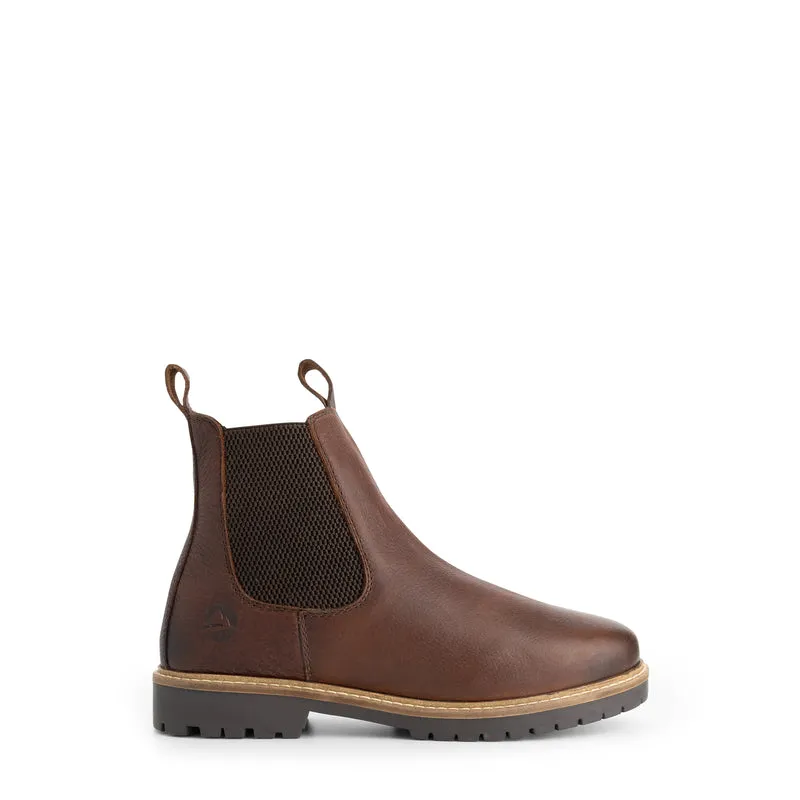 Romstad Damen - Chelsea boots - Wolle gefüttert - Braun