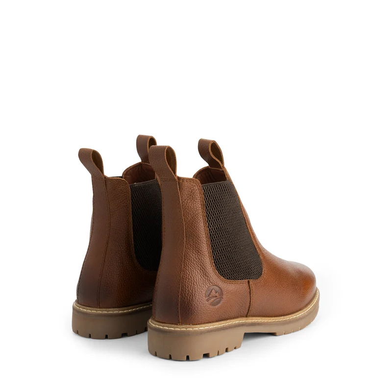Romstad Damen - Chelsea boots - Wolle gefüttert - Cognac