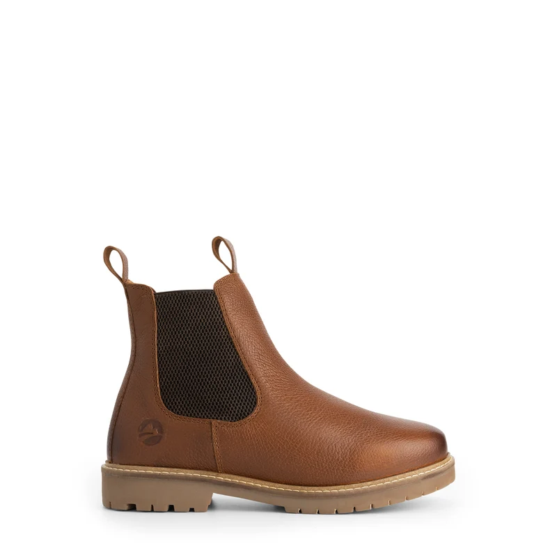 Romstad Damen - Chelsea boots - Wolle gefüttert - Cognac