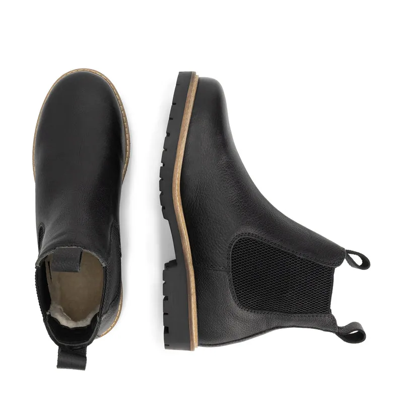 Romstad Damen - Chelsea boots - Wolle gefüttert - Schwarz