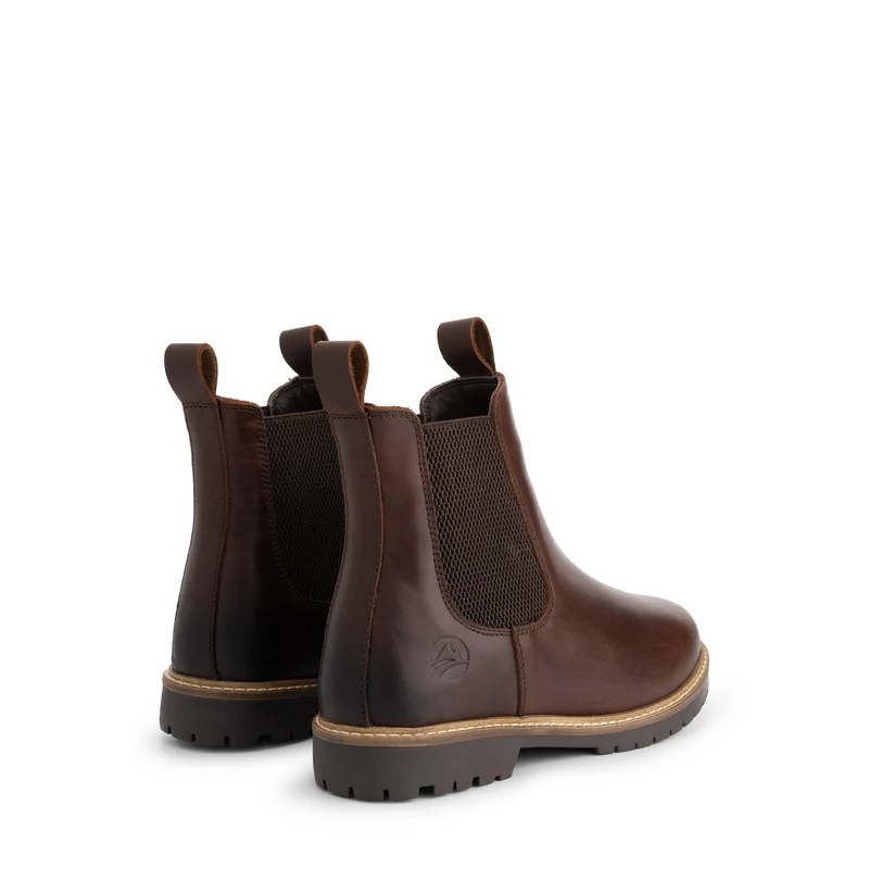 Ringsaker Damen - Chelsea boots - Wolle gefüttert - Braun