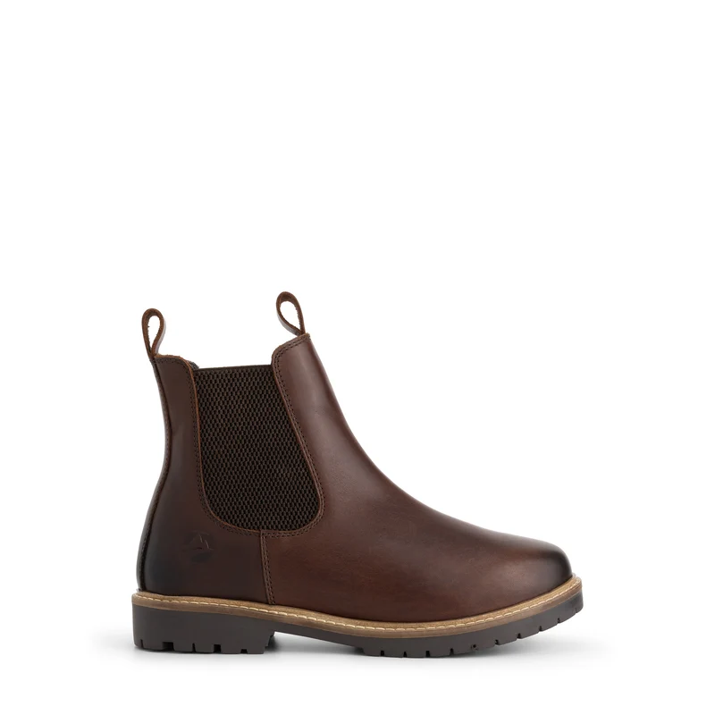 Ringsaker Damen - Chelsea boots - Wolle gefüttert - Braun