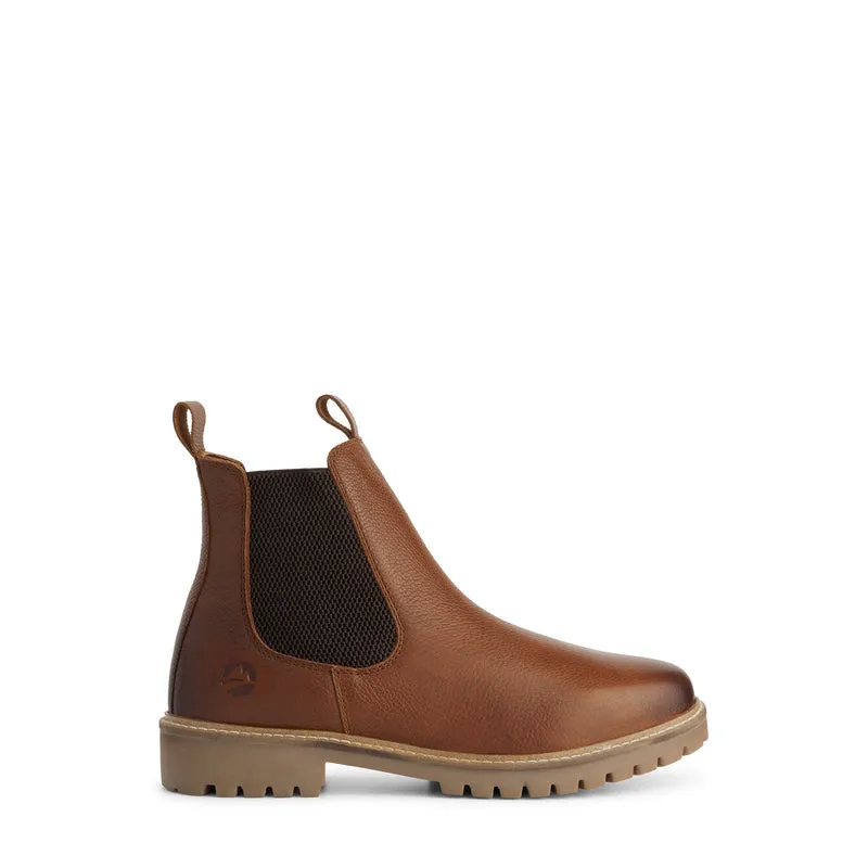 Sirdal Herren - Chelsea boots - Wolle gefüttert - Cognac