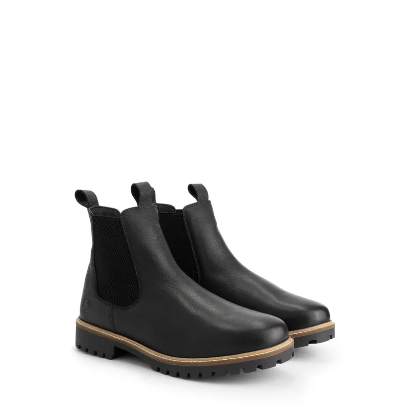 Sirdal Herren - Chelsea boots - Wolle gefüttert - Schwarz
