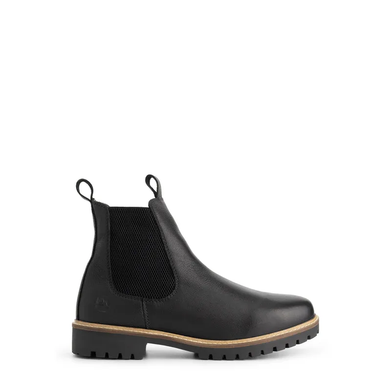 Sirdal Herren - Chelsea boots - Wolle gefüttert - Schwarz